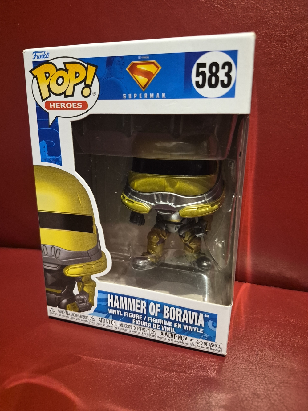 Funko Heroes Hammer of Boravia Vinyl Figure - Superman Collector's Item